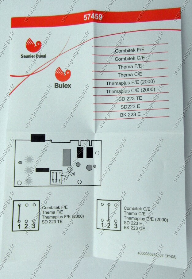 CIRCUIT IMPRIMÉ CHAUDIÈRE Saunier Duval Thema C23E EUR 90,50 - FR